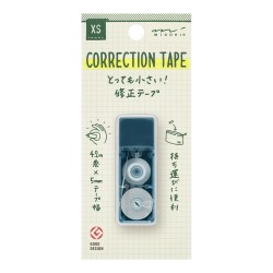 Midori XS Correction Tape | Navy Blue | A