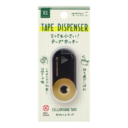 Midori XS Tape Dispenser | Black | A