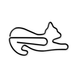 Midori Spinacze D-Clips Mini | Przeciągający się kot