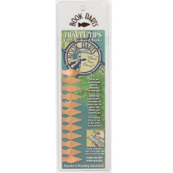 Book Darts bookmarks Travel Tips | 12 pieces