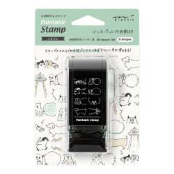 Midori Rotating Stamp Dial | Speech Bubble
