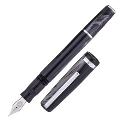 Esterbrook Fountain Pen JR Pocket | Tuxedo Palladium Trim