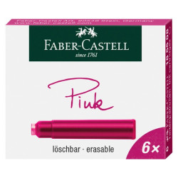 Faber-Castell Ink Cartridges Pink 6 pieces