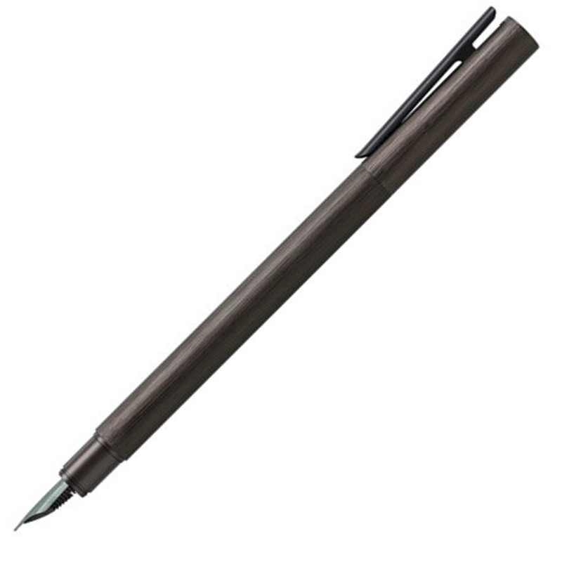 Faber-Castell NEO Slim Aluminium Fountain Pen | Gun Metal