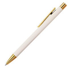 Faber-Castell NEO Slim Gold Ballpoint Pen | Marshmallow