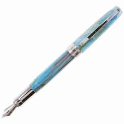 Visconti Van Gogh Portrain in Blue fountain pen