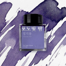 Korean Junh Ji Yong Literature Ink | The Night Colored In Grape