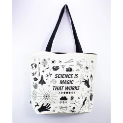 Cognitive Surplus Canvas Shoulder Tote | Science is Magic