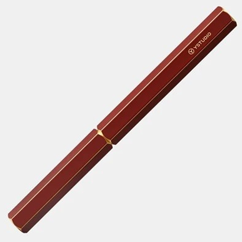 ystudio Classic Revolve Fountain Pen | Red