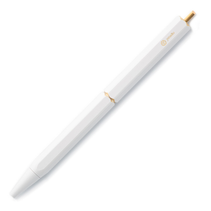 Ystudio Portable Ballpoint Pen White