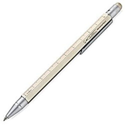 Troika Construction Mechanical Pencil | White Gold