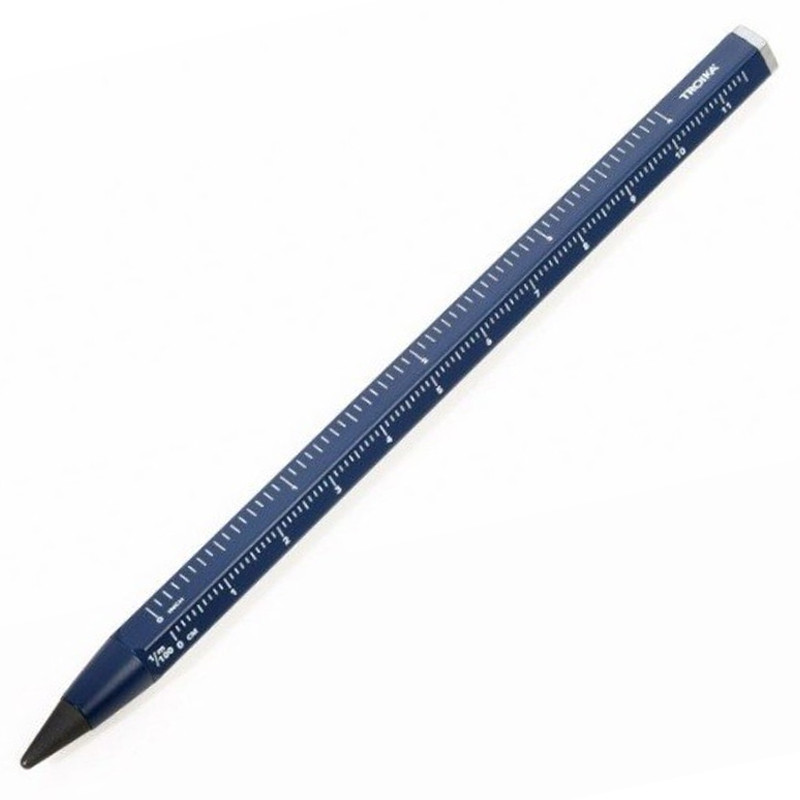 Troika Construction Endless Pencil |Blue