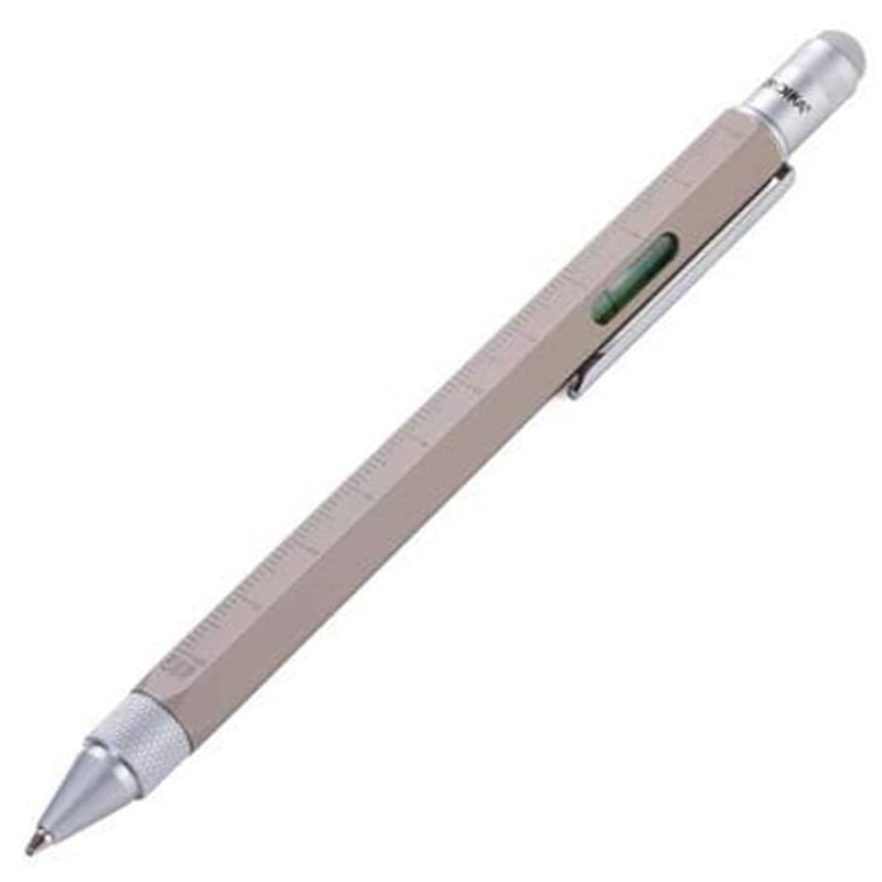 Troika Construction Multitasking Ballpoint Pen | Grey