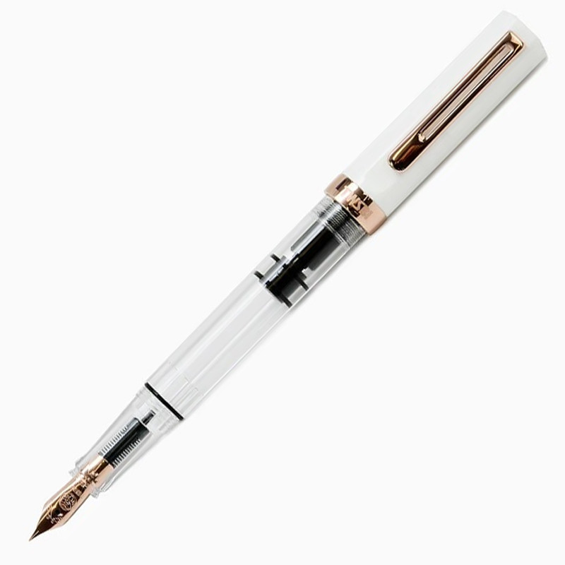 TWSBI Fountain Pen ECO Rose Gold | White