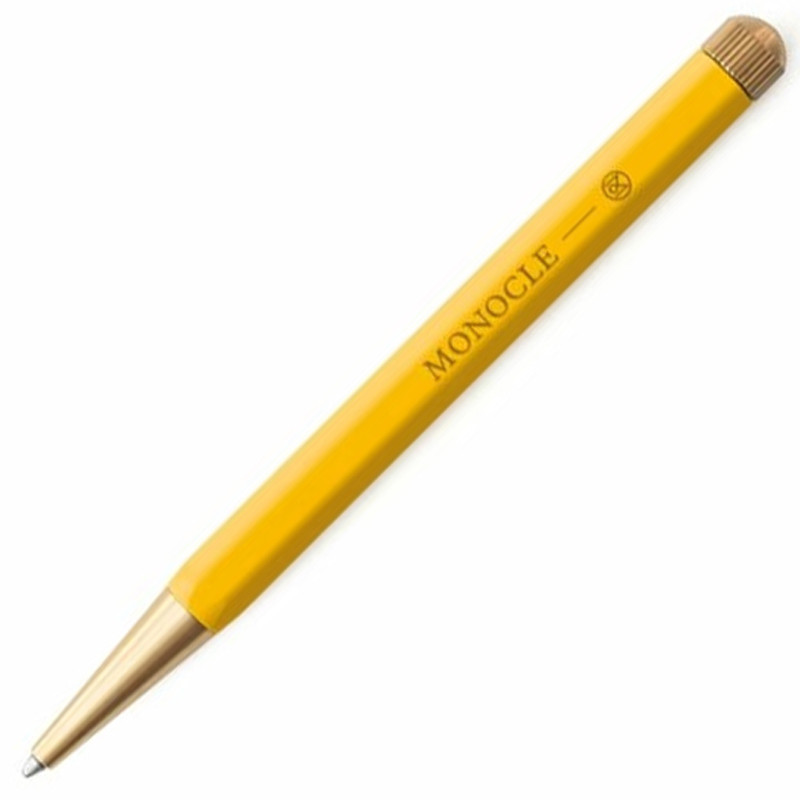 Monocle by Leuchtturm1917 Drehgriffel Ballpoint Pen | Yellow