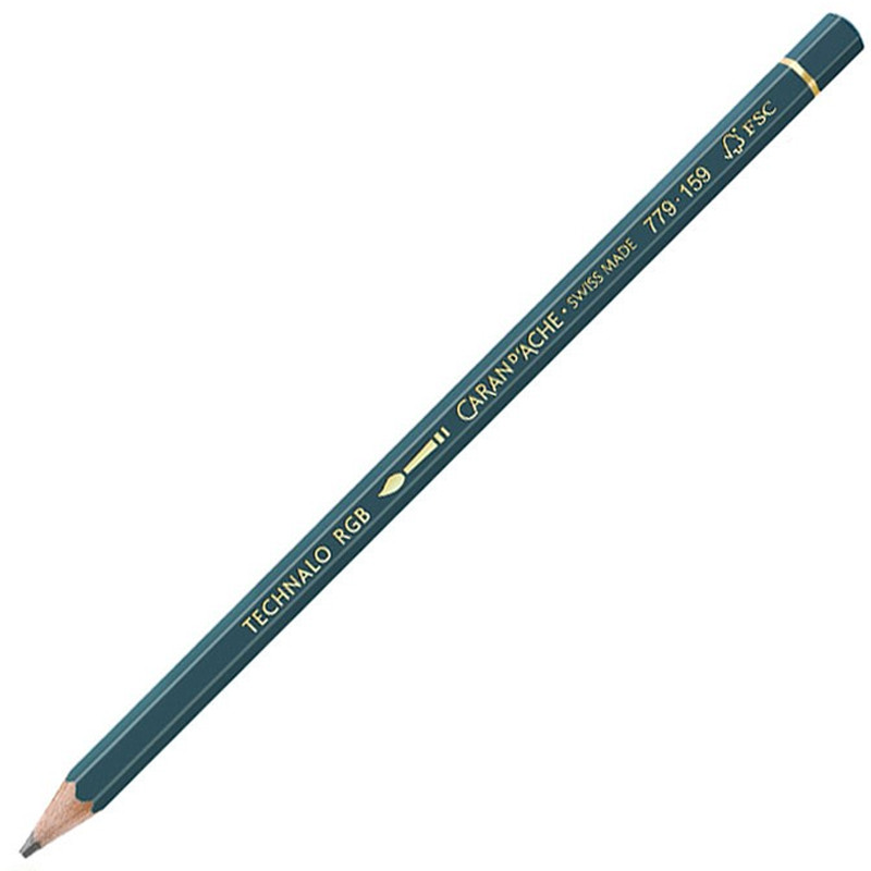 Caran d'Ache Technalo 779 RGB - blue water soluble pencil