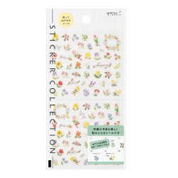 Midori Sticker Collection | Wild Flowers