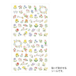 Midori Sticker Collection | Wild Flowers