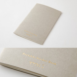 Midori Sticker Book with Pocket | Gray