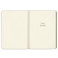 Gallery Leather Desk Journal Grid | Acadia Green