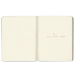 Gallery Leather Professional Weekly Planner 2025 | Acadia Green