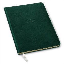 Gallery Leather Professional Weekly Planner 2025 | Acadia Green