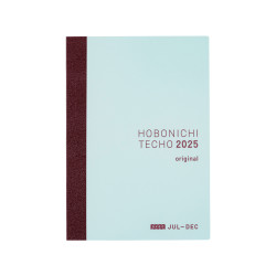 Hobonichi Daily Calendar 2025 Techo Avec A6 | Japanese version