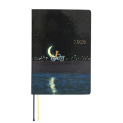 Hobonichi Daily Calendar 2024 Hon A6 | Hiroko Kubota: Crescent Moon Delivery | English version