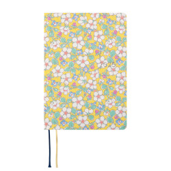 Hobonichi Daily Calendar 2025 Hon A6 | Liberty Fabrics: Paysanne Blossom | English version