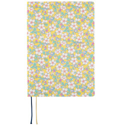 Kalendarz dzienny 2025 Hobonichi Hon A5 | Liberty Fabrics: Paysanne Blossom) | Edycja angielska