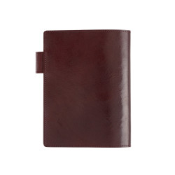 Leather Cover for Hobonichi Techo 5-Year A6 | Dark Cherry