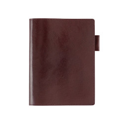 Leather Cover for Hobonichi Techo 5-Year A6 | Dark Cherry