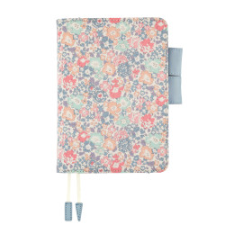 Okładka na kalendarz Hobonichi Techo A6 | Liberty Fabrics: Michelle