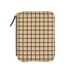 Hobonichi Techo Cover A6 | Taut Zipped (Café au Lait Plaid)