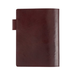 Leather Cover for Hobonichi Techo 5-Year Large A5 | Dark Cherry