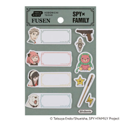 Hobonichi Index Stickers| SPY x Family