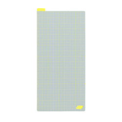 Liniuszek Hobonichi Weeks | Ice Gray & Yellow