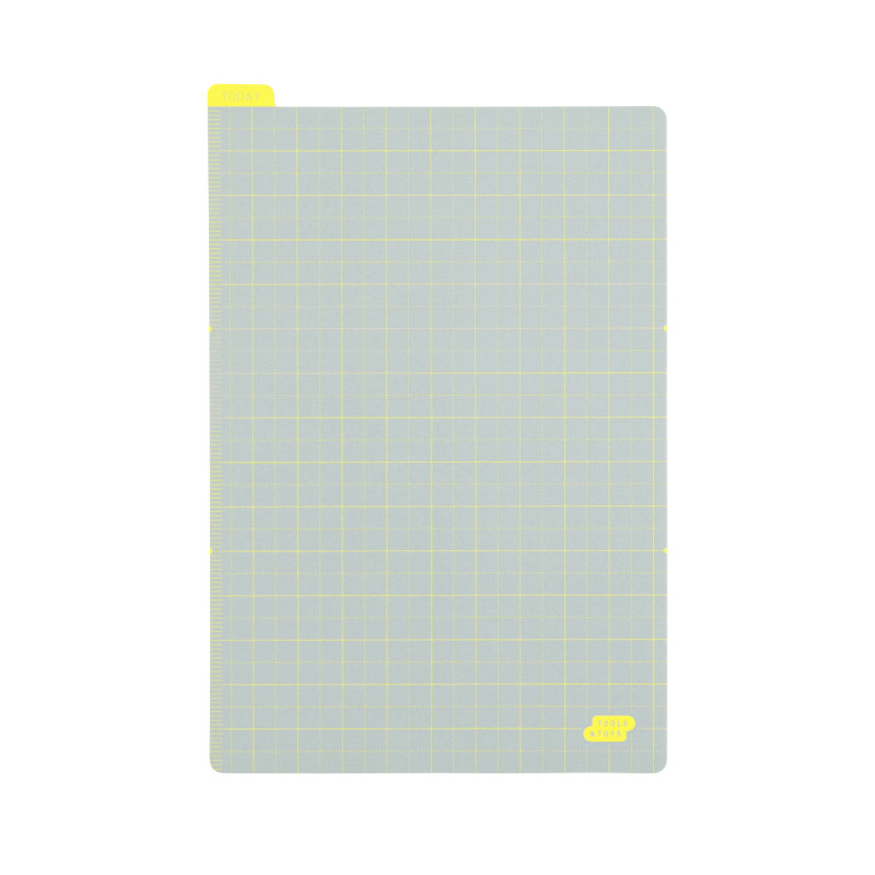 Hobonichi Pencil Board A6 |  Ice Gray & Yellow