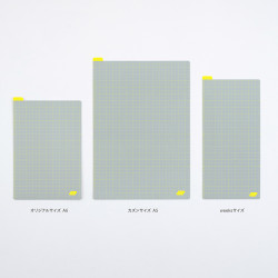 Hobonichi Pencil Board A5 |  Ice Gray & Yellow