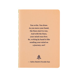 Hobonichi Fireside Chat Notebook B7 | Lined