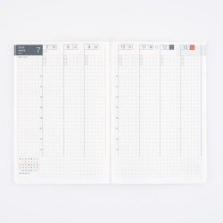 Kalendarz tygodniowy 2025 Hobonichi A6