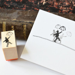 Stamp | Tightrope walking