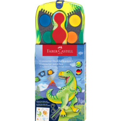 Connector Paint Box Faber-Castell 12 colours | Dinosaur