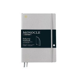 Monocle by Leuchtturm1917 Softcover B5 Dotted Notebook | Light Grey