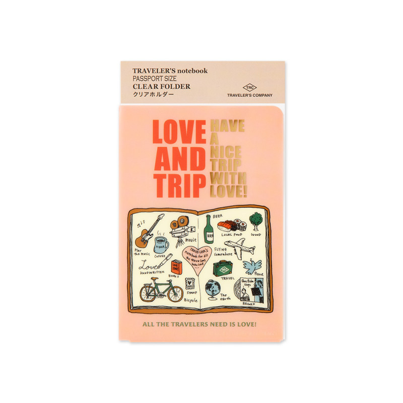 Folder Traveler's Notebook Passport Size 2025 | Love and Trip