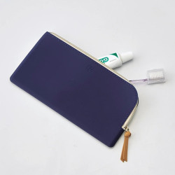 Lihit Lab Bloomin Flat Pouch Pen Size | Mint Green