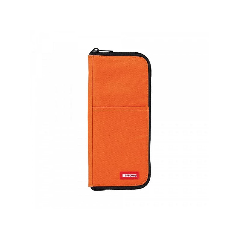 Lihit Lab Pen Case Flat-Type | Orange