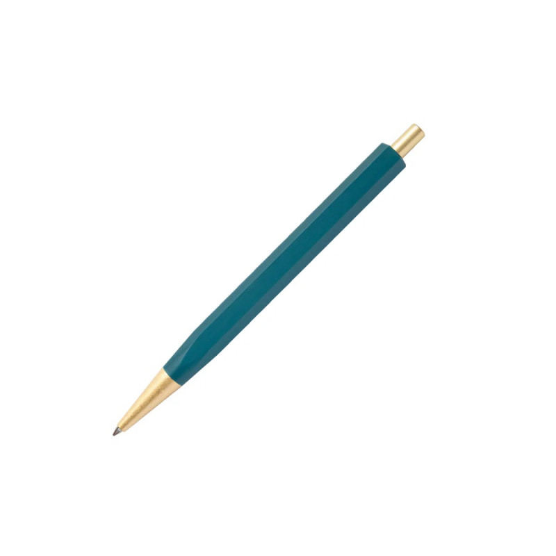 ystudio Glamour Evolve Ocean Sustainable Ballpoint Pen | Sea Indigo