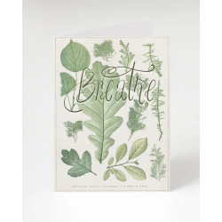 Cognitive Surplus Greeting Card | Breathe