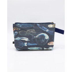 Cognitive Surplus Pencil Case | Deep Sea